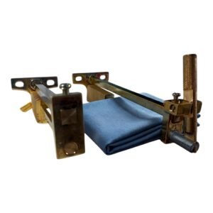 Brass Cloth Folding Machine – Manual Fabric Folder for Garment & Textile Use
