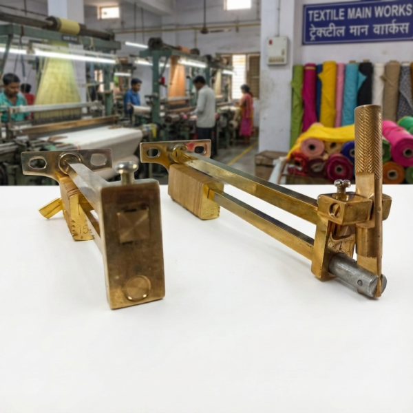 manual brass cloth folder for textile mills