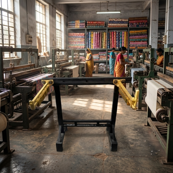 Manual fabric folding machine brass cloth folder