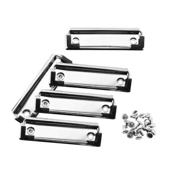 ImStarTrading 10x Clips for Clipboard Document File Board Clips for School Business Office | Filing Storage Binding | Office Supplies | Office