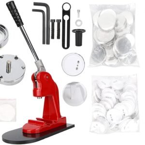 Button Badge Machine 75 mm - 1 Pressing Machine + 75mm Mould