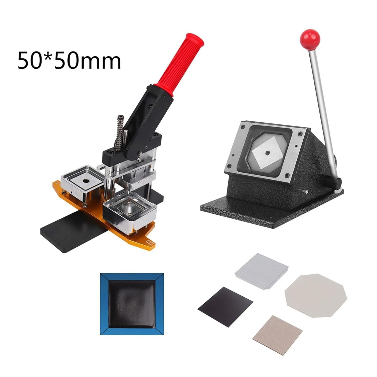 Craft Kits Refrigerator Sticker Making Machine Button Making Supplies Pin Maker Machine Height 31.8 cm-Crafts- Multi-Purpose Craft Supplies- Crafting Tools- Badge/Button Makers