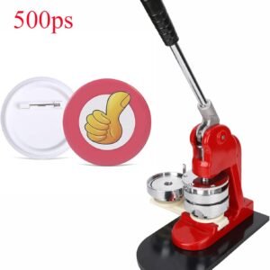 Imstartrading Button Badge Machine 75 mm – 1 Pressing Machine + 75mm Mould