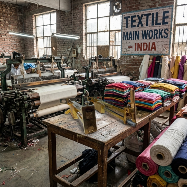 Textile Industry brass cloth folder machine