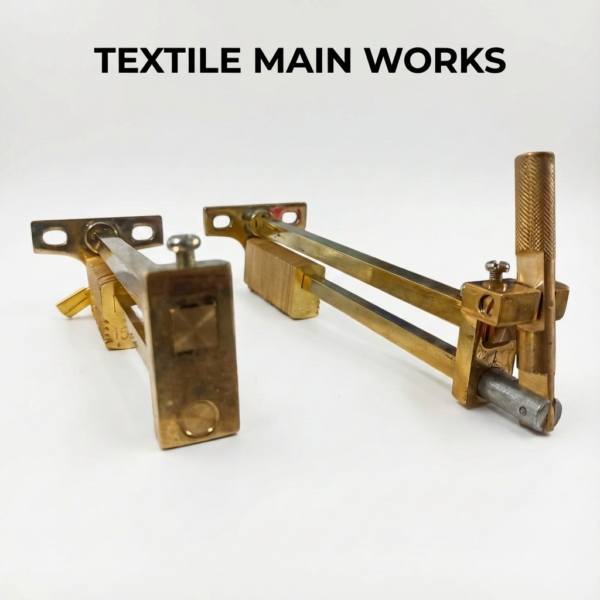 Textile toolkit brass cloth folder