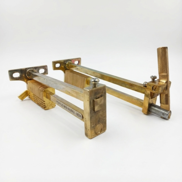 Fabric Folding Machine – Brass Manual Cloth Folder by Imstartrading.com