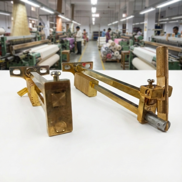 Textile toolkit brass cloth folder