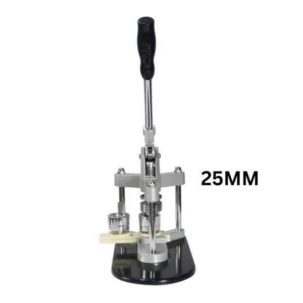Badge Making Machine 25Mm, Capacity: 1000 pieces/day