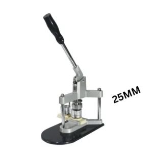 Badge Making Machine 25Mm, Capacity: 1000 pieces/day