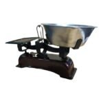 ImStarTrading Iron Manual Counter Weighing Scale 5kg | Traditional Mechanical Taraju Kata for Shops & Markets | Durable Cast Iron Vajan Kata for Accurate Measurement | Portable Non-Digital तराज़ू काटा