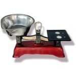 ImStarTrading Iron Manual Counter Weighing Scale 5kg | Traditional Mechanical Taraju Kata for Shops & Markets | Durable Cast Iron Vajan Kata for Accurate Measurement | Portable Non-Digital तराज़ू काटा