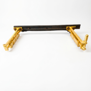 Brass Cloth Folder with Stand