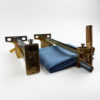 Brass Cloth Folding Machine – Manual Fabric Folder for Garment & Textile Use