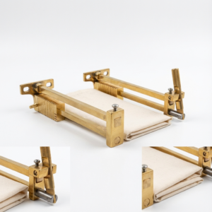 Brass Cloth Folding Machine – Manual Fabric Folder for Garment & Textile Use