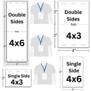 BADGEindia – Premium Blank Badges & Fanfold Direct Thermal Paper for On-Site Name Badge Printing at Global Events & Trade Shows, (1000pcs Badges)