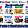 Customized badges, corporate gifts, and promotional materials in bulk