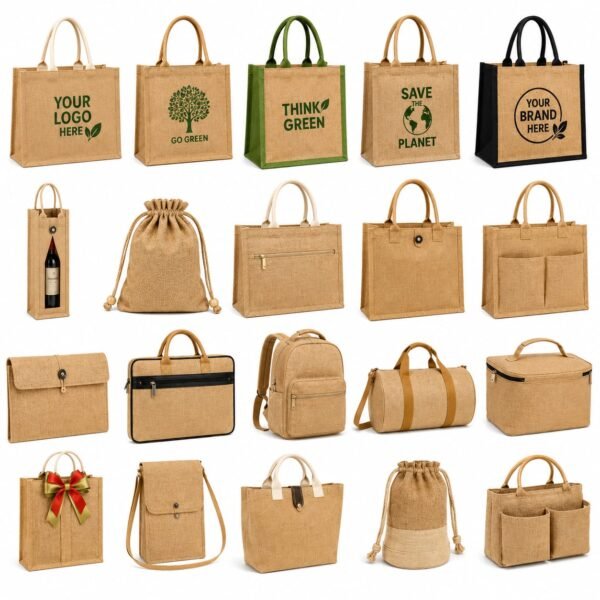Bulk Order - JUTE BAGS, Customised Bags suppliers & exporters in India. Bulk Order Call Now 8383059022 (Size Custom) include Zip, and Print on Bag your Design For wedding return gift, corporate gift, Nog, college, School, offices, hospitals, events & promotions. Bulk orders accepted with pan-India delivery. (MOQ-100)