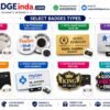 Customized badges, corporate gifts, and promotional materials in bulk