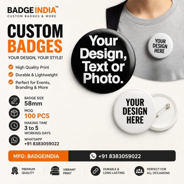 Button Badge Factory, Round button badges, Circle Batch