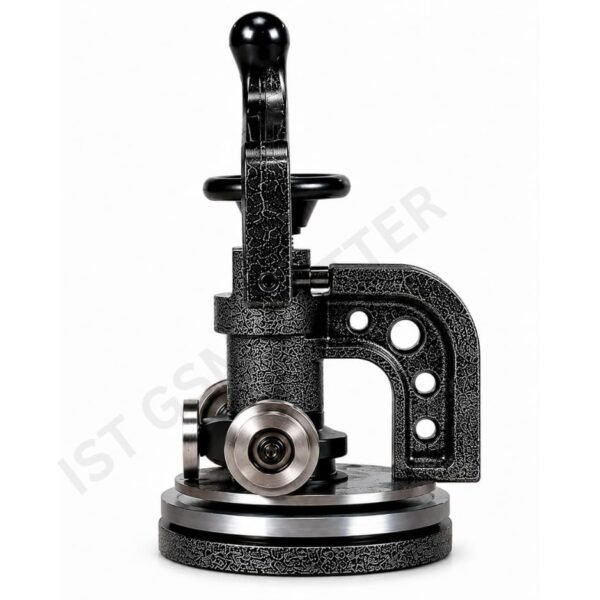 IST Hydraulic GSM Cutter, Round GSM Cutter, GSM checking Machine for Paper, Fabric, Card Board, Sheet, GSM Cutter, Paper GSM Tester | Heavy Duty Model