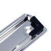 50pcs Exam Pad Clips with 100 Piece Screws/Rivets Stainless Steel Chrome Plating Metal Clipboard Clips, Binding Clip for Document File, School, Office, Filing and Storage, Ideal Office Supplies