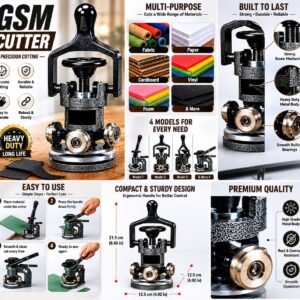 IST GSM Cutter – Hydraulic Gsm Cutter Machine – GSM Cutter for Fabric & Paper GSM Testing Machine
